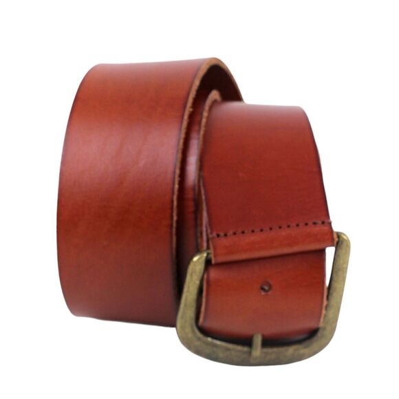 Chico's BROWN GENUINE LEATHER 1 7/8"Wd CASUAL DRESS WOMEN'S BELT Sz S (R62 - Picture 6 of 14